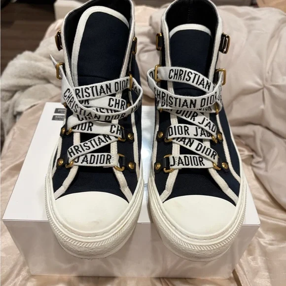 Dior Shoe Dior High Tops Size Dior Women display picture 2
